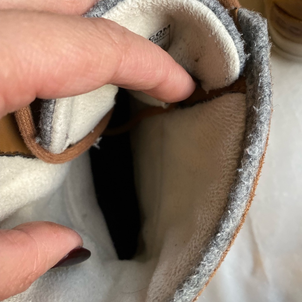 SOREL Out N About Suede & Felt Waterproof Boots | Women’s Size 10 - Picture 6 of 9